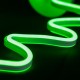 DECORAȚIUNE GEAM CU LUMINĂ DE NEON - BRAD VERDE