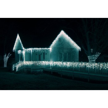 ȚURȚURI LUMINOȘI CDC 101 LED, 3.0x0.4m, ALB RECE, CABLU NEGRU