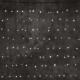 PERDEA LUMINOASĂ CDC 140LED, 2.0X1.0m, ALB CALD, CABLU NEGRU