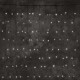 PERDEA LUMINOASĂ CDC 140LED, 1.0X2.0m, ALB RECE, CABLU NEGRU
