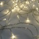 ȘIR DECOR CRYSTALLINE 50 LED, 4m, ALB CALD, CABLU TRANSPARENT