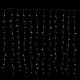 ȚURȚURI DECOR CRYSTALLINE 192 LED, 2.0x0.9m, ALB CALD, CABLU TRANSPARENT